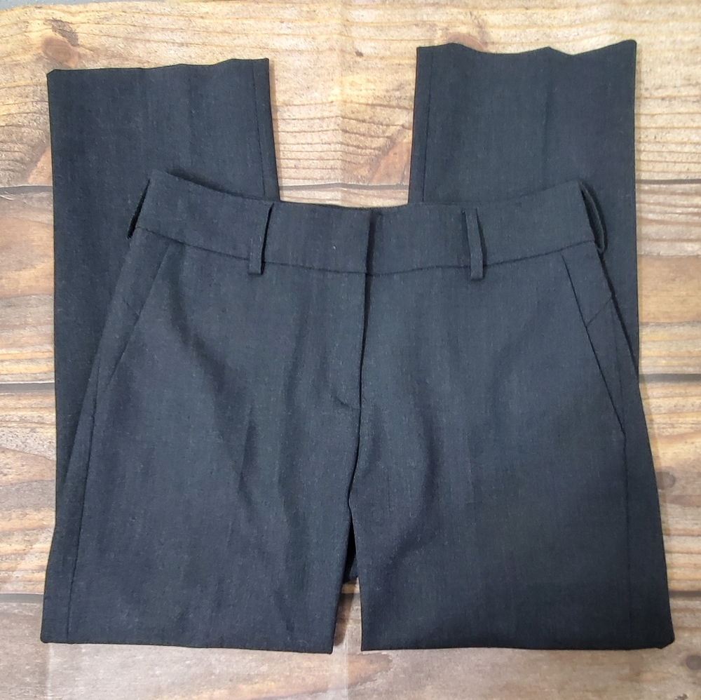 EUC Piazza Sempione Vharcoal Gray Wool Crop Pant IT40